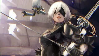 NieR Automata прохождение Голиаф #1