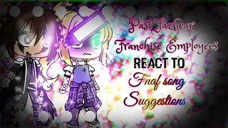 Past Fazbear Franchise Employees React to FNaF Song Suggestions! // Fans Choice // *ORIGINAL*