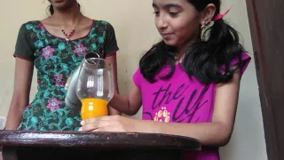 Don't spill juice challenge