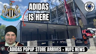 Adidas at St. James' Park! + NUFC News