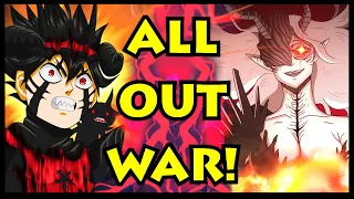 Overpowered Asta just joined ALL OUT WAR! Black Clover's Spade Kingdom Showdown vs Dark Triad Devils