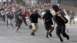 Violence erupts in Athens during Greek strike