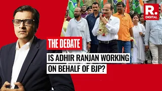 Adhir Ranjan Has Been Under The Payroll Of BJP For A Long Time, Revels Siddbhratha Das' On Debate