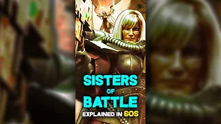 SISTERS of BATTLE and CELESTINE, THE LIVING SAINT explained in 60s - Warhammer 40k Lore