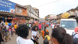 Americans first time walking around Freetown Sierra Leone 🇸🇱