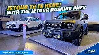 Jetour T2 and Dashing PHEV - Exploring The HOTTEST NEW CARS in the PH! | Philkotse Quick Look