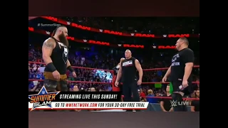 Roman Reigns, Brock Lesnar,
