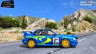 Subaru Rally 98 World Rally Icon DLC WRC - GTA V MOD | 2.7K / 1440p ! _REVIEW