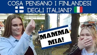 COSA PENSANO I FINLANDESI DEGLI ITALIANI?