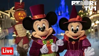 🔴Live: FIRST Mickey's Not So Scary Halloween Party of 2019 - Walt Disney World Live Stream