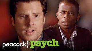 Shawn Tells Gus About Him and Jules at a Really Bad Time | Psych