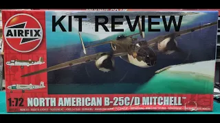 1/72 Airfix North American B-25C/D Mitchell Kit Review