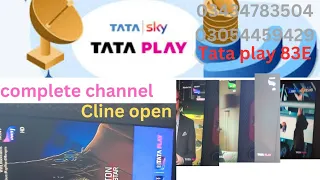 Tata  play complete open cline 💯💯💯 original Server 💯💯 new update 7/7/2023