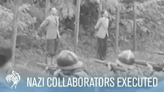 French Nazi Collaborators Are Tried & Executed | War Archives