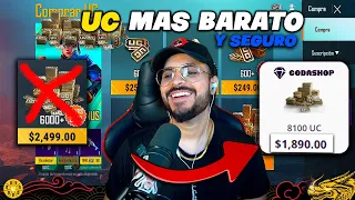 COMO COMPRAR UC BARATO Y SEGURO PARA PUBG MOBILE  2023 - ALUCARDV2 - CODASHOP