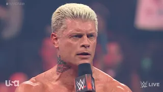 Cody Rhodes Promo - WWE RAW 3/13/2023