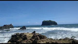 Relaxing Waves Seen From Above, A Day At The Beach With The Sound Of The Sea That Soothes The Soul