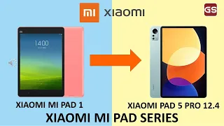 All Xiaomi Mi Pad Series Evolution 2014-2022 | All Generations Xiaomi Mi Pad Series Phones