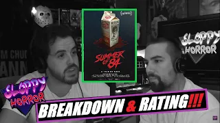 Summer of 84 (2018) | BREAKDOWN & RATING | Sloppy Horror Podcast |