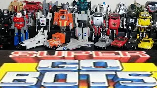 RETRO-WED: ALL 20 TONKA SUPER GOBOTS THE ENTIRE COLLECTION, EVERY FIGURE MADE