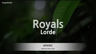 Lorde-Royals (Karaoke Version)