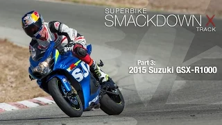 2015 Suzuki GSX-R1000 - Superbike Smackdown X Part 3 - MotoUSA