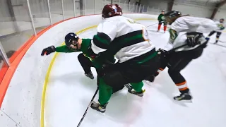 3 GOALS in ONE shift | GoPro Hockey