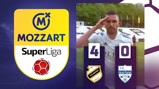 Mozzart Bet Super liga 2022/23 - 35.kolo: ČUKARIČKI – NOVI PAZAR 4:0 (1:0)