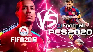 ЛУЧШИЙ ФУТБОЛЬНЫЙ СИМУЛЯТОР - PES 2020 ВНОВЬ КРУЧЕ FIFA 20