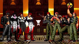 The King of Fighters (MUGEN) | Iori Yagami vs Ralf Jones