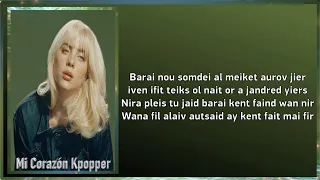 BILLIE EILISH & KHALID - LOVELY (INGLÉS FÁCIL / LETRA FÁCIL / PRONUNCIACIÓN FÁCIL)