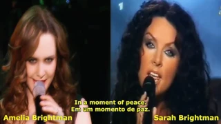 Gregorian   Moment Of Peace Amelia Brightman, Sarah Brightman Legenda em Inglês   Português