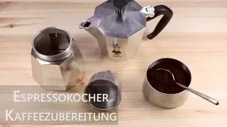 Kaffeezubereitung mit dem Espressokocher | Mokakanne