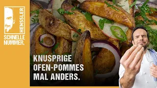 Schnelles Knusprige Ofen-Pommes mal anders Rezept von Steffen Henssler