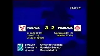 1997-98 (2a - 14-09-1997) Vicenza-Piacenza 3-2 Servizio D.S.Rai3