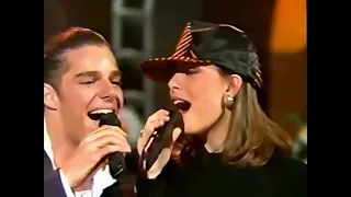 Sasha y Ricky Martin: "Todos Mis Caminos Van a Ti" (Programa: Siempre en Domingo, 1991)