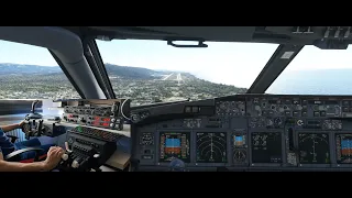 MSFS2020 | EXTREME REALISM | PMDG Boeing 737-700 | Beautiful Approach & Landing Rodos island Greece