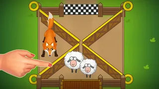 Save the sheep android mobile game | Township pull pin game