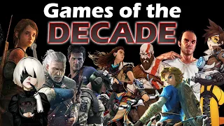 Top Ten Video Games of the DECADE (2010 - 2019)