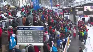 Königssee WC 2man Bobsleigh Heat 2, January 12 2013