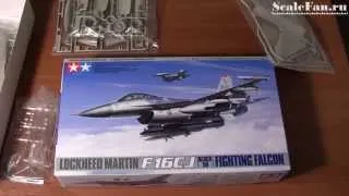 TAMIYA F-16CJ BLOCK 50 scale model 1/48