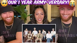 BTS Answer The Webs Most Searched Questions Reaction! 1 YEAR ARMYVERSARY💜