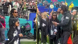 Jay-Z Pulls Up At Super Bowl With His Daughter Blue Ivy 'Big Hova Is In The House'