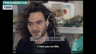 Extrait archives M6 Video Bank // Interview de Stephan Eicher (Fréquenstar - 1994)