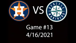 Astros VS Mariners  Condensed Game Highlights 4 16 21