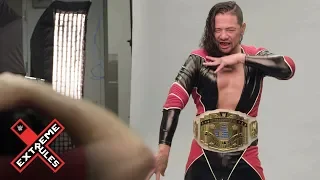 Nakamura's photshoot after winning Intercontinental Champion: WWE Exclusive, July 14, 2019