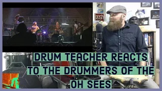 Drum Teacher Reacts to Drummers of the Oh Sees - Animated Violence - Episode 83