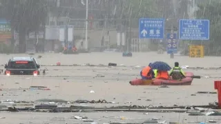Half-hour rain submerges China city! Streets turn to rivers amid extreme weather in Guangxi