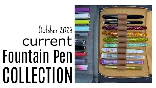 2023 Fountain Pen Collection. #penventory TWSBI, Lamy, Pilot, Benu, Esterbrook, Platinum