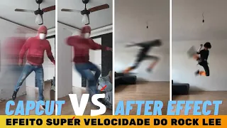 Efeito Super velocidade do Rock Lee e Ninja Sonic | CapCut